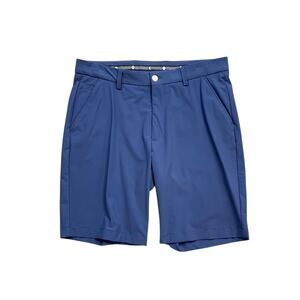 Ballin Shorts Mens 34 Mariner Blue Stretch Polyamide Moisture Wicking Golf